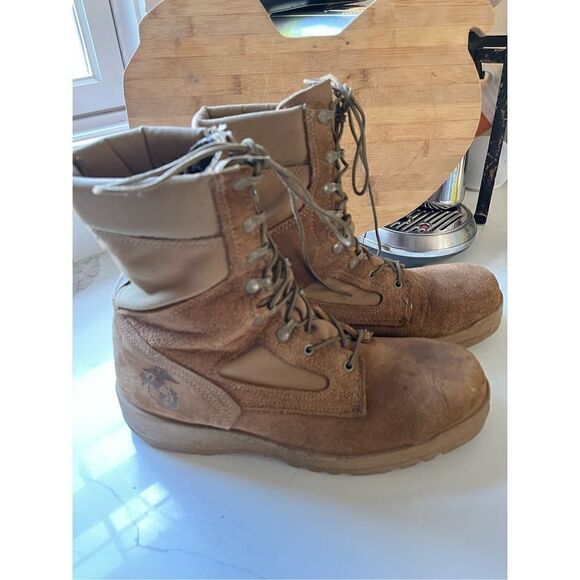 Altama Tactical Men’s Military Boots Gotetex Sz 12 Coyote Tan Temperate Weather - Picture 3 of 11